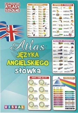 Ilustrowany atlas szkolny. Atlas j.ang. słówka