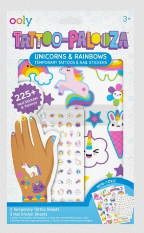 Tatuaże Zmywalne + Naklejki na Paznokcie