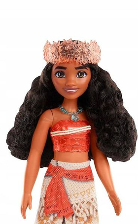 LALKA KSIĘŻNICZKA MOANA VAIANA błyszczącym ubraniu HLW05
