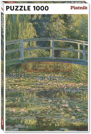 Puzzle 1000 - Monet, Most nad stawem PIATNIK