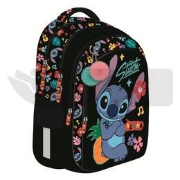 Plecak 4 komorowy Stitch black Aloha