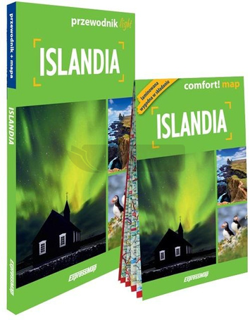 Islandia light: przewodnik + mapa w.2025