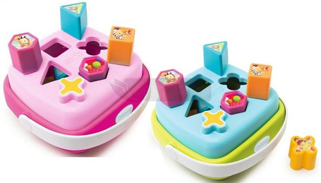 Sorter kształtów w koszyku, 2 kolory