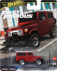 HOT WHEELS PREMIUM FAST & FURIOUS 4/5 Toyota Land Cruiser FJ43 HRT96
