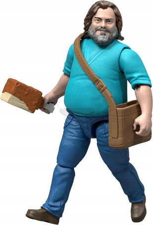 MINECRAFT MOVIE figurka filmowa STEVE + akcesoria JFR57