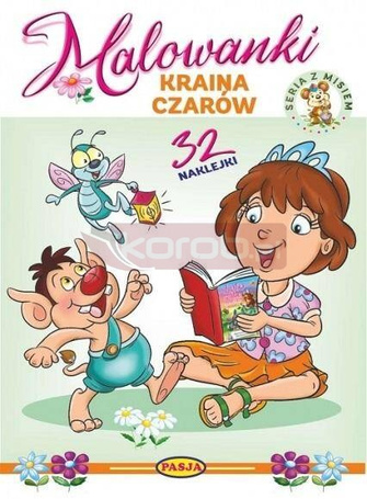 Malowanki Kraina czarów. Seria z misiem