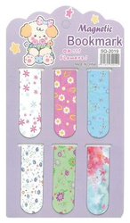 Zakładka do książek magnetyczna Kwiaty