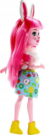 ENCHANTIMALS LALKA KRÓLICZEK BREE BUNNY + zwierzątko króliczek Twist FXM73