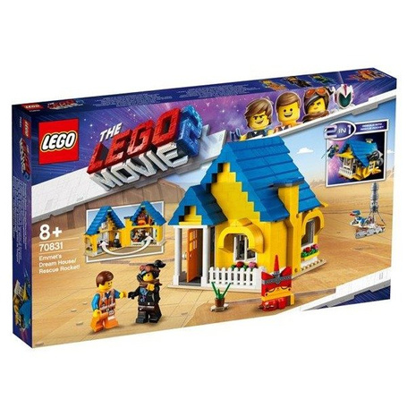 LEGO Movie 2 70831 Dom Emmeta/Rakieta ratunkowa