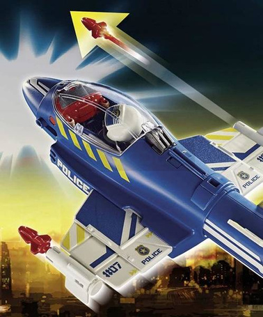 Playmobil City Action 70780 Policyjny odrzutowiec