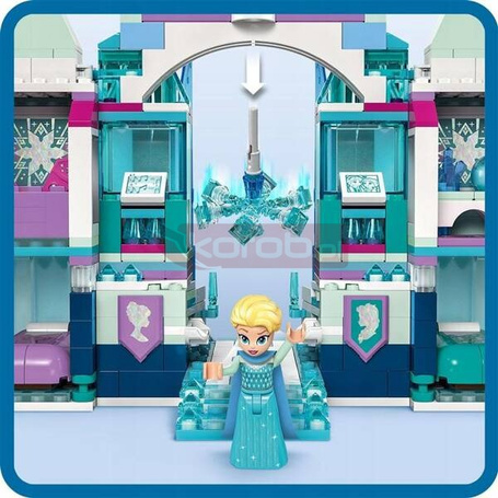 LEGO DISNEY PRINCESS 43244 LODOWY PAŁAC ELZY FROZEN KRAINA LODU zestaw kloc