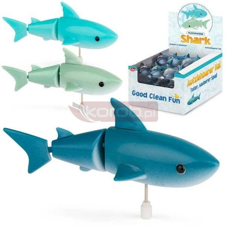 Nakręcany pływający rekin MIX