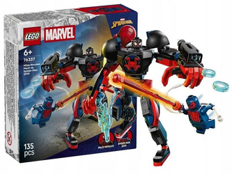 KLOCKI LEGO MARVEL 76337 Miles Morales kontra Spider-Man 2099, zestaw +6