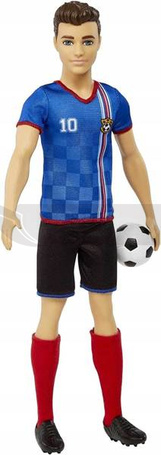 LALKA BARBIE KEN KARIERA PIŁKARZ HCN15