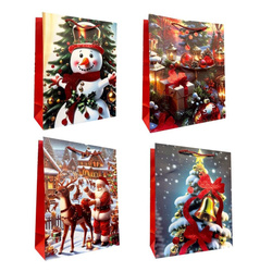 Torebka prezentowa S Boże Narodzenie mix