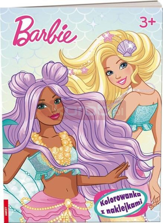 Barbie. Kolorowanka z Naklejkami
