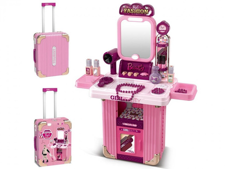 Toaletka 2w1 walizka 62x48x24cm