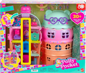 LALKA POLLY POCKET LODOWY DESER domek, zestaw do zabawy dla dzieci +4 lata JFT91
