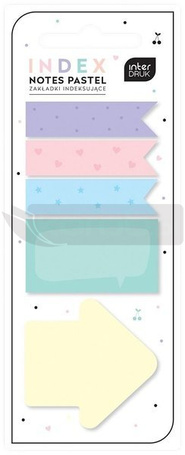 Zakładki indeksujące Pastel 125szt