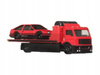 HOT WHEELS Premium Team Transport #84 Toyota AE86 Sprinter Trueno /Fleet JBM40
