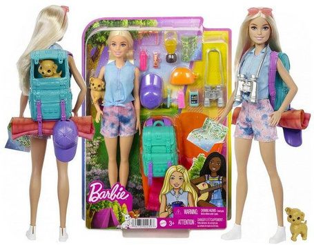 Lalka Barbie Malibu na kempingu HDF73