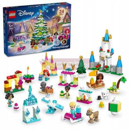 LEGO DISNEY PRINCESS 43253 KALENDARZ ADWENTOWY NA ROK 2024