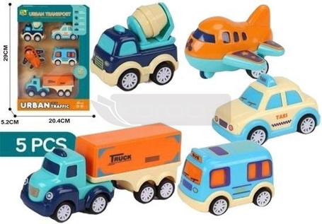 Zestaw pojazdów z napędem dla malucha MIX