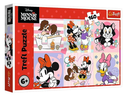 Puzzle 160 Kolorowy dzień Minnie TREFL