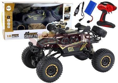 Auto terenowe R/C czarne 1:8 2.4G