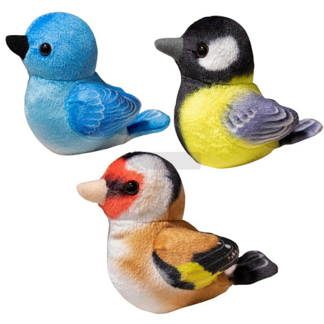 Ptak pluszowy 10cm MIX