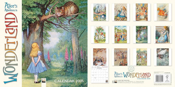 Kalendarz 2026 ścienny Alicja w Krainie Czarów