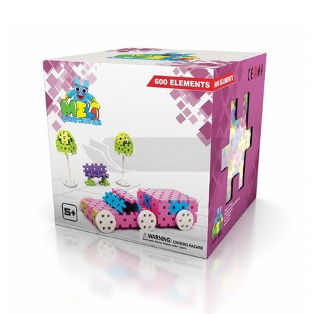Klocki Meli Constructor girls 600 elementów