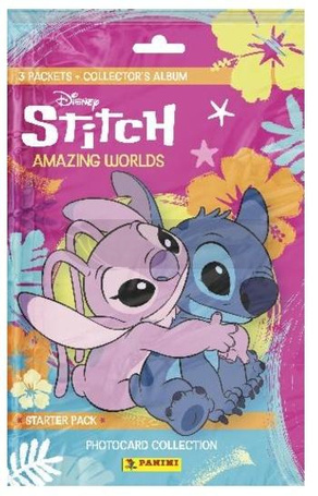 Album kolekcjonera na karty Stitch + 2 saszetki