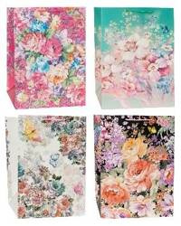 Torebka ozdobna 51x72x18cm szerokie dno mix