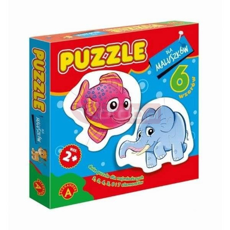 Puzzle dla maluszków Rybka
