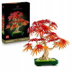 LEGO ICONS 10348 KLON PALMOWY BONSAI, zestaw klocków +18 lat