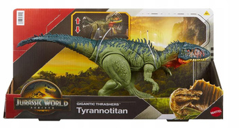 JURASSIC WORLD DINOZAUR Rebirth Tyranotytan, gigantyczny atak JCL75