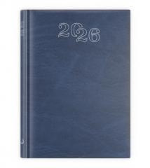 Kalendarz 2026 A5 dzienny standard granatowy