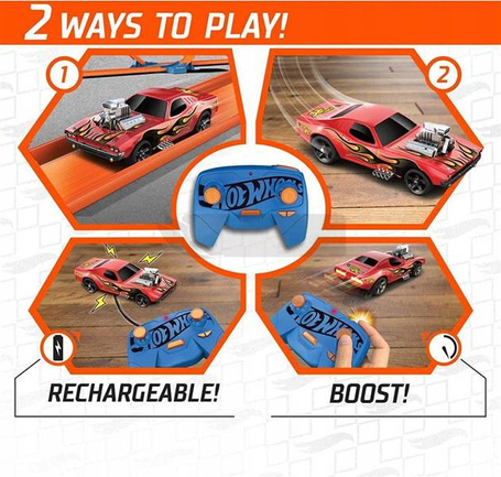 Hot Wheels Auto RC ROGER DOGER sterowane pilotem GWB73