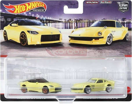 HOT WHEELS PREMIUM CULTURE CAR HFF33 2-pack Nissan Z Proto Nissan Fair Lady