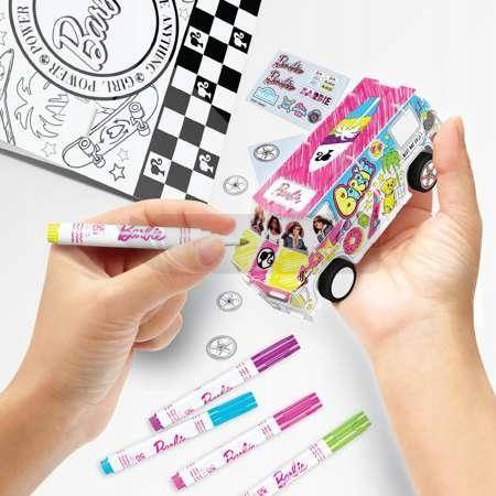 BARBIE KAMPER SAMOCHÓD do składania i malowania M01Y