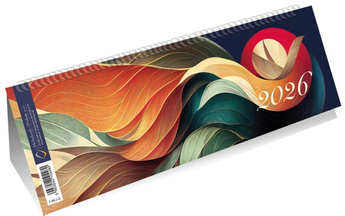 Kalendarz 2026 poziomy ze spiralką