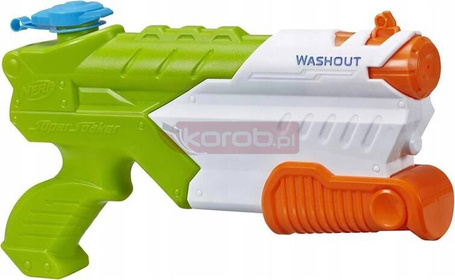 NERF A9465 WYRZUTNIA PISTOLET NA WODĘ Super Soaker WASHOUT