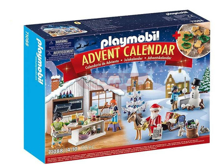 Zestaw z figurkami Christmas 71088 Kalendarz adwentowy Świąteczne wypieki