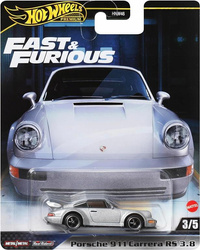 HOT WHEELS PREMIUM FAST & FURIOUS 3/5 Porsche 911 Carrera RS 3.8 HRT97