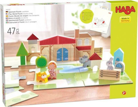 Puzzle Play World Życie na wsi