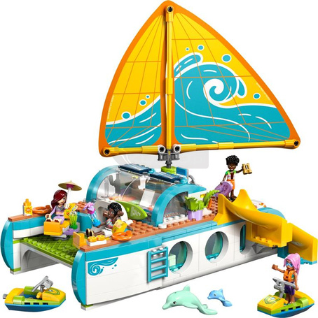 LEGO FRIENDS 42664 PRZYGODA NA ŁODZI zestaw klocków dla dzieci +8 lat