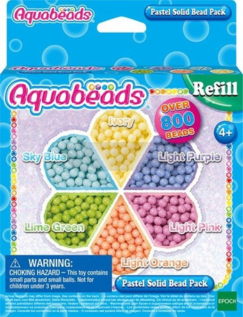 Aquabeads Pastelowe Koraliki