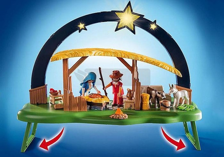 Playmobil 9494 Stajenka z oświetleniem