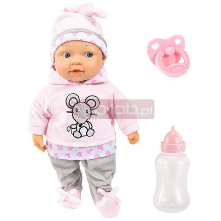 Lalka Lisa Magic Eyes 38cm różowa